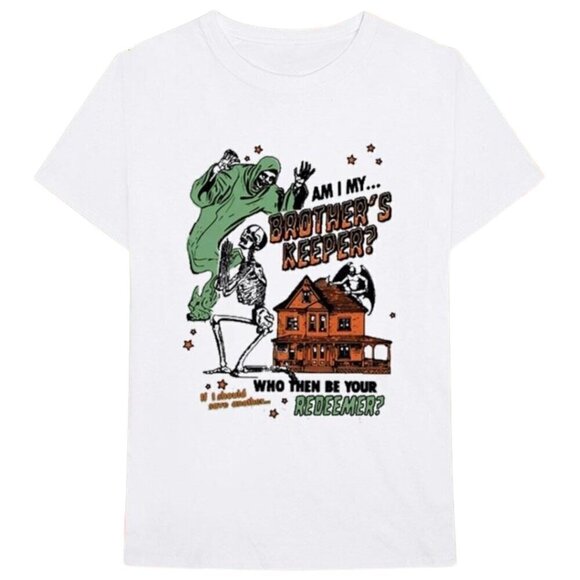 Memoriesrus E Other - Rainbow Kitten Surprise Ghoul Halloween Retro Music T-Shirt